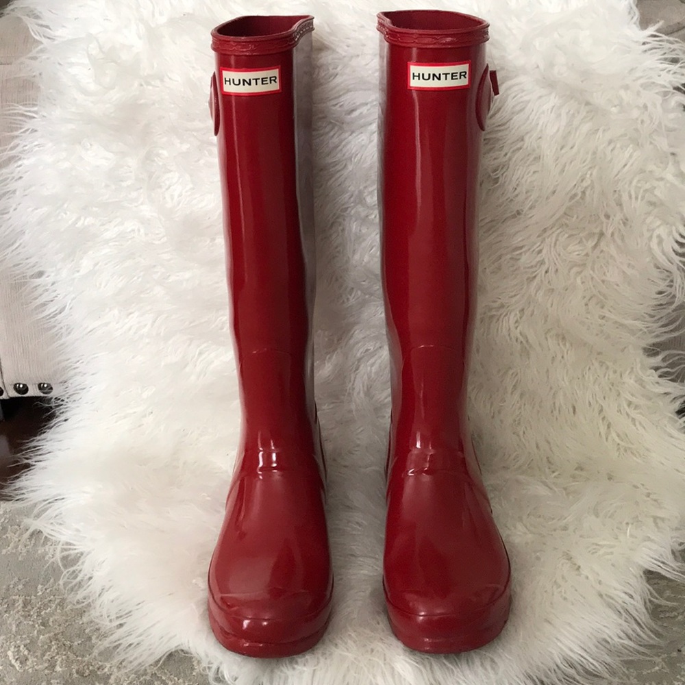 Hunter rain boots